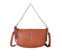 BRASS TACKS Leathercraft Sac à bandoulière pour femme - Mini sac à bandoulière de 2,5 l avec fermeture éclair - Élégant sac à main quotidien pour les voyages et une utilisation décontractée