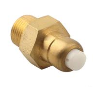 Brass Thermal Relief Valve 200 Bar G14 NPT 3/8 | Solid brass build, 200 bar max pressure, G14 and NPT 3/8 threads, prevents overheating, long lifespan