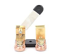 Brass Vehicle Disconnecteur de batterie, équivalent en câble de batterie #1 AWG, interrupteur robuste sous le capot pour la dissuasion du vol et la coupure rapide de