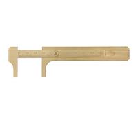 Brass Vernier Caliper Accurate Measuring Tool for Jewelry Enthusiasts (Single scale (length 10cm))