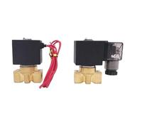 Brass Water Mini Bistable-Latching Solenoid Valve Port 1/8" 1/4 Inch 1/1.5/2/2.5/3mm Zero Pressure Start Pulse Signal Valve(12VDC,1/8"_2MM)