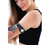 Brassard Ajustable pour Dexcom G7 et Dexcom ONE+ - Dia-Style - Support Élastique avec Clip Rotatif, Confortable et Lavable - Protection Sécurisée pour Capteur (S (23-29 cm ~ 9.1-11.4 in))