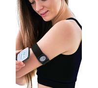 Brassard Ajustable pour Freestyle Libre 3 - Bande Élastique Confortable - Protection Sécurisée Capteur de Glycémie - Sport, Natation et Activités Quotidiennes (Slate Grey, L (29-38 cm ~ 11.4-14.9 in))