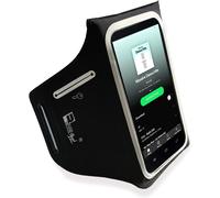 Brassard Compatible Samsung Galaxy Plus S25/S24/S23/S22/S21/S20. Armband De Sport Téléphone Sans Rebond Pour Courir, Fitness Et Séance D'entraînement