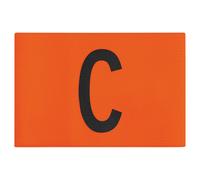 Erima Brassard de capitaine avec velcro Orange Taille 2 Unisexe