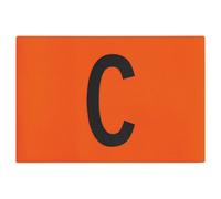 Erima Brassard de capitaine avec velcro Orange Taille 2 Unisexe