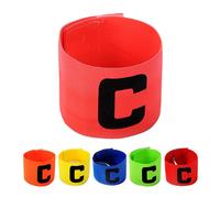 Brassard De Capitaine De Football Avec Logo C, 1 Pièce, Brassard De Groupe De Leader Pour Compétition De Football, Cadeau