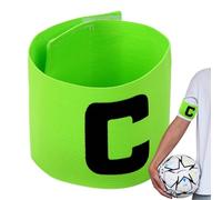 Brassard de capitaine de football - Bande d'équipe de volley-ball, manche de sport avec ajustement réglable, badge de capitaine avec matériau durable, brassard d'équipe, bande athlétique pour l'entraî