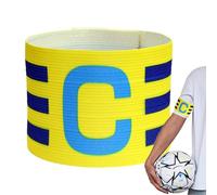 Brassard de capitaine de football | Bandes de sport pour football | Bracelets de joueur réglables anti-chute, brassards de capitaines pour accessoires de jeu de football