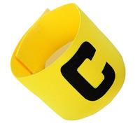 Brassard de Capitaine de Football - Brassard de Capitaine de fo otball de 33 cm, Bande élastique de de Football, brassards de capit aine Classiques C réglables antidérapants | Accessoire de ma