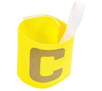 Brassard de Capitaine Élastique en Polyester Jaune pour Rugby et Équipe | Couleur Vive, Enfilage Rapide, Usage Scolaire et Collectif, pour Organisateurs et Jeunes Athlètes