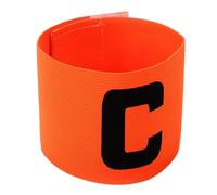 Brassard de capitaine en nylon avec brassard multicolore lettre C, brassard de capitaine de sport, brassard de capitaine réglable, brassard de capitaine de football élastique, brassard de capitaine