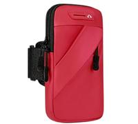 Brassard de course en cuir PU pour téléphone portable - Convient aux téléphones jusqu'à 7 pouces