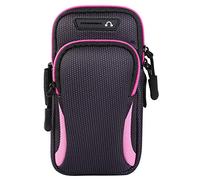 Brassard de course pour téléphone portable Samsung Galaxy S25 Ultra S24 Fe S23 S22 S21 Plus A13 A14 A54 A15 A35 A16 A36 iPhone 16 15 14 13 Pro Max Pixel 8 9 Pro Moto G Play (rose)