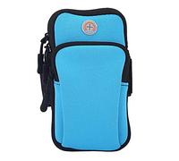 Brassard de Course pour téléphone Portable, Support de téléphone 5 Couleurs pour la Course à Pied, Exercice de Jogging, Bras de Gymnastique, Pochette de Poignet, Sac 7X4 Pouces (2)