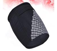 Brassard de Course Réfléchissant Noire, pour Téléphone Sacoche de Sport | Polyester Confortable, Accès Rapide, pour Cartes D'identité et Entraînements en Salle, Tailles Petit, Moyen, Grand