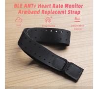 Brassard de fréquence cardiaque avec bracelet de rechange élastique en lycra et nylon à boucle pour la course à pied