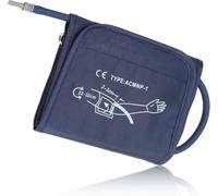 Brassard de pression artérielle de petite taille de 21,8 à 31,8 cm, réglable, portable, compatible avec d'autres moniteurs BP, brassard de rechange pour bras d'enfants et femmes (bleu foncé)