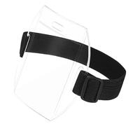 Brassard de protection réglable en polyester PVC de 10 x 6 cm - Parfait pour les remontées mécaniques, les tickets de téléphérique, le snowboard, le ski, les sports de plein air, les aventures, les