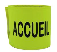 YOKO - Brassard sécurité jaune accueil