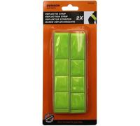 Brassard de Sécurité - Jaune Fluo - Rétro Réfléchissant - 36,5 cm - 2 pièces