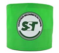 Brassard De Sécurité Sst Secouriste Sauveteur Du Travail - Vert Fluo