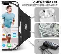 Brassard De Sport Amovible Pour Téléphone Portable - Pour Le Jogging - Rotation À 360° - Pour Iphone 15 Pro Max/14/13/12/Airpods, Galaxy S24+/S23/S22 Fe - Support De Téléphone Portable Pour