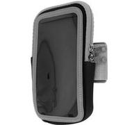 Brassard de Sport pour Smartphone avec Poche Zippé Intégré Noir