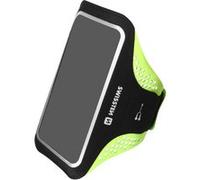 Brassard de Sport pour Smartphone jusqu'à 6" avec Pochette Waterproof Swissten Noir / Jaune Noir / Jaune G