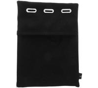 Brassard de Téléphone de Course Réglable, Poche Sport Noire | Maille Respirante, Couverture Frontale Transparente, Bande Réfléchissante, Rangement pour Clés et Monnaie