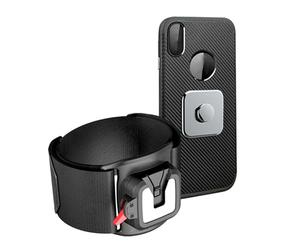 Brassard de téléphone en cours d'exécution | Demande de poignet amovible | Sangle d'exercice réglable | Accessoire de bande mobile | Porte-téléphone pour cuisiner pour marcher