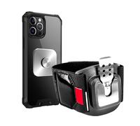 Brassard de téléphone - Étui Rotatif pour Smartphone avec Verrouillage Automatique, étui Pratique pour la Course, la randonnée, Le Cyclisme, Le Fitness, la Conduite, Votre téléphone en sécurité