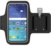 Brassard De Téléphone Extensible Pour Course À Pied Compatible Avec Samsung Galaxy S21 Ultra / A71 / A22 / A13 / A12 Et D'autres Modèles Jusqu'à 7,5"" - Brassard De Téléphone Extensible Avec