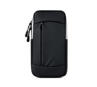 Brassard de téléphone pour la course à pied - 10,5 x 19 cm - Support de téléphone - Sac de sport - Sangle réglable - Étanche - Pour la plupart des smartphones - Bande réfléchissante