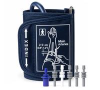 Brassard de tensiomètre universel Pulox 15-24 cm pour tensiomètres à tube unique + 6 adaptateurs