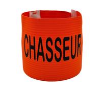 Brassard Élastique Marqué Chasseur - Orange Fluo