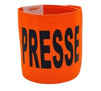 Brassard Élastique Marqué Presse - Orange Fluo