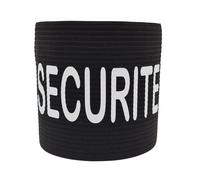 Brassard Élastique Marqué Securite - Noir - Marquage Blanc