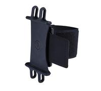 Brassard en silicone avec rotation à 360 degrés pour smartphones, support étanche pour sports de plein air, étui confortable résistant à la transpiration