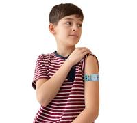 Brassard Enfant Ajustable pour Freestyle Libre 2 / Plus - Dia-Style Kiddy - Bande Élastique Confortable et Colorée - Protection Capteur CGM - Taille Réglable 18-25 cm (Sailors)