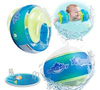 Brassard Enfant,Brassard Enfant 1 2 3 4 5 6 Ans,Bio-TPU Brassard Bebe Système de Sécurité Indépendant à Trois Chambres,Brassard Piscine pour Les Enfants de 1 à 6 Ans Pesant 10 à 30KG