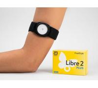 Brassard Glycosafe - compatible avec capteurs Freestyle Libre 2-2/3 Plus (noir)