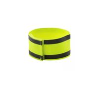 Brassard jaune rétroréfléchissant haute visibilité velcro