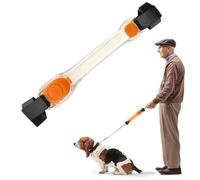 Brassard LED pour courir - Brille sur le bracelet sombre | Bracelet réfléchissant LED qui brille dans les lumières d'avertissement sombres pour courir la nuit, 2nd Generation Silicone Armband-Orange