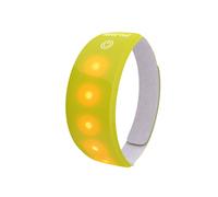 Brassard lumineux de sécurité pour cycliste avec 5 LED rouges Wowow