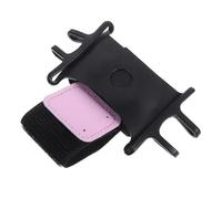 Brassard Porte-téléphone Rotatif 360° en PU, Poignet Élastique | Mobile, Course et Vélo en Extérieur, Prise de Vue et Vidéo, Design Anti-glisse, Rose