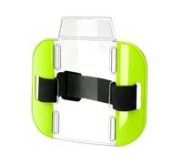 Brassard pour badge d'identification - Manchon en PVC transparent, boucle de sangle élastique réglable, étui étanche pour forfait de ski, équipement de voyage pour rafting en plein air | pour homme et