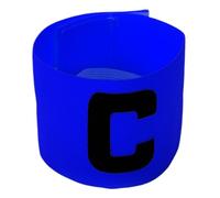 Brassard pour capitaine de football - élastique réglable, lettre brodée durable, tissu respirant | Accessoire sportif fiable et confortable pour les équipes de clubs de jeux