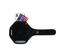 Fitletic Porte-téléphone Forte Plus, brassard souple avec fenêtre smartphone grand format, Noir S/M