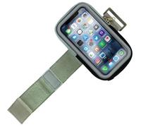 Brassard Sport - AVIZAR - Smartphone jusqu'à 6.1'' - Étanche - Noir - Ouverture écouteurs